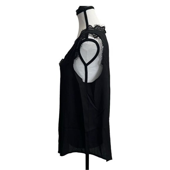 NWT Romantichut Sleeveless Detailed Trim Tunic Blouse Size Large - Picture 3 of 7